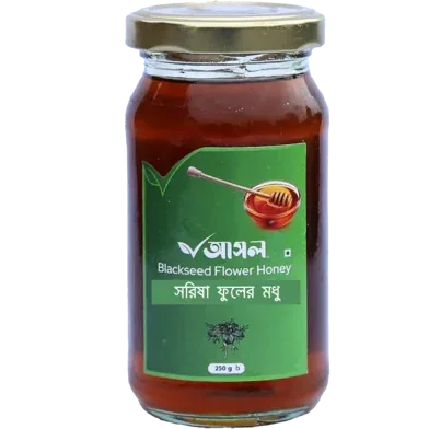 Ashol Mustard Flower Honey (Sorisa Fhulera modhu) - 250 gm - Rokomari product